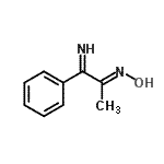 CAS 登录号：65516-14-5， (2E)-N<sup>2</sup>-羟基-1-苯基-1,2-丙烷二亚胺