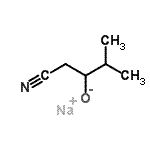 CAS 登录号：655235-31-7， 钠1-氰基-3-甲基-2-丁醇