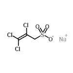 CAS 登录号：65600-61-5， 钠2,3,3-三氯-2-丙烯-1-磺酸酯