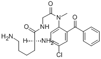 CAS 登录号：65617-86-9， 脯氨酰-地西泮