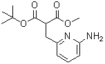 CAS 登录号：656801-29-5， [(6-氨基-2-吡啶基)甲基]丙二酸甲基叔丁基酯