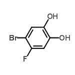 CAS 登录号：656804-73-8， 4-溴-5-氟-1,2-苯二酚