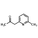 CAS 登录号：65702-08-1， 1-(6-甲基-2-吡啶基)丙酮