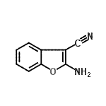 CAS 登录号：65715-23-3， 2-氨基-1-苯并呋喃-3-甲腈