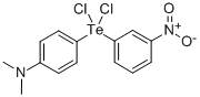 CAS 登录号:65743-49-9, 二氯(4-(二甲基氨基)苯基)(3-硝基苯基)-碲