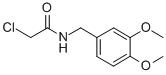 CAS 登录号：65836-72-8， 2-氯-N-(3,4-二甲氧基苄基)乙酰胺