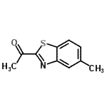 CAS 登录号：65840-55-3， 1-(5-甲基-1,3-苯并噻唑-2-基)乙酮