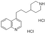 CAS 登录号:65843-82-5, 4-(3-(4-哌啶基)丙基)-喹啉二盐酸盐