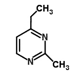 CAS 登录号：65845-70-7， 4-乙基-2-甲基嘧啶