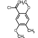 CAS#: 65849-94-7, 2,5-Dimethoxy-4-methylbenzoyl chloride