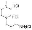 CAS#: 65876-28-0, 4-Methyl-1-Piperazinepropanamine Trihydrochloride