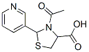 CAS#: 65897-42-9, 3-Acetyl-2-Pyridin-3-Ylthiazolidine-4-Carboxylic Acid