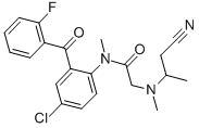 CAS 登录号:65899-72-1, 阿氯扎封