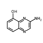 CAS 登录号：659729-72-3， 3-氨基-5-喹喔啉醇