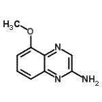 CAS 登录号：659729-75-6， 5-甲氧基-2-喹喔啉胺