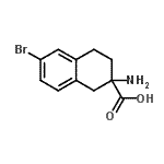 CAS 登录号：659736-91-1， 2-氨基-6-溴-1,2,3,4-四氢-2-萘甲酸