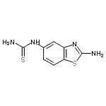 CAS#: 659742-96-8, 1-(2-Amino-1,3-benzothiazol-5-yl)thiourea