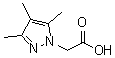 CAS#: 66053-93-8, (3,4,5-Trimethyl-1H-pyrazol-1-yl)acetic acid