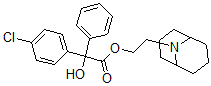 CAS#: 6606-07-1, 4-Chlorobenzilic Acid 2-(9-Azabicyclo[3.3.1]Nonan-9-Yl)Ethyl Ester