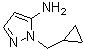 CAS 登录号：660853-62-3， 1-(环丙基甲基)-1H-吡唑-5-胺