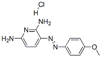 CAS#: 66104-36-7, 3-[(4-Methoxyphenyl)Azo]Pyridine-2,6-Diamine Monohydrochloride