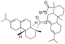 CAS 登录号：66104-40-3， [1R-(1alpha,4abeta,4balpha,10aalpha)]-1,2,3,4,4a,4b,5,6,10,10alpha-十氢-7-异丙基-1,4alpha-二甲基菲-1-羧酸锶