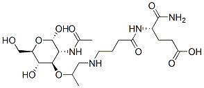 CAS 登录号:66112-58-1, N-乙酰基胞壁酰-氨基丁酰基-异谷氨酰胺