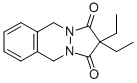 CAS#: 66125-72-2, 2,2-Diethyl-2,3,5,10-tetrahydro-1H-pyrazolo(1,2-b)phthalazine-1,3-dione