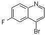 CAS 登录号：661463-17-8， 4-溴-6-氟喹啉