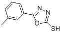 CAS#: 66147-19-1, 5-(3-Methylphenyl)-1,3,4-Oxadiazole-2-Thiol