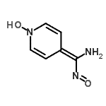 CAS 登录号：66168-50-1， 4-[氨基(亚硝基)亚甲基]-1(4H)-吡啶醇