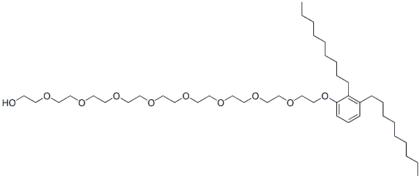 CAS 登录号:66172-85-8, 26-(二壬基苯氧基)-3,6,9,12,15,18,21,24-八氧杂二十六烷-1-醇