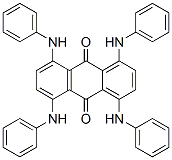 CAS 登录号:66181-84-8, 1,4,5,8-四(苯基氨基)蒽醌