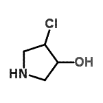 CAS 登录号：66206-85-7， 4-氯-3-吡咯烷醇