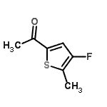 CAS 登录号：662164-56-9， 1-(4-氟-5-甲基-2-噻吩基)乙酮
