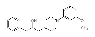 CAS 登录号:66307-64-0, alpha-苄基-4-(3-甲氧基苯基)-1-哌嗪乙醇
