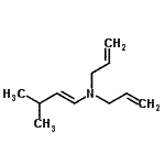 CAS 登录号：663154-27-6， (1E)-N,N-二烯丙基-3-甲基-1-丁烯-1-胺