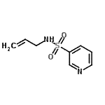 CAS 登录号：663175-89-1， N-烯丙基-3-吡啶磺酰胺