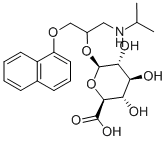 CAS#: 66322-66-5, Propranolol Glucuronide Sodium Salt