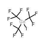 CAS 登录号：66348-18-3， 碘[三(三氟甲基)]锗烷