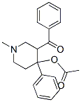 CAS 登录号:6636-24-4, (3-苯甲酰基-1-甲基-4-苯基-4-哌啶基)乙酸酯