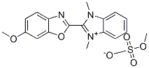 CAS#: 66371-08-2, 2-(6-Methoxybenzoxazol-2-Yl)-1,3-Dimethyl-1H-Benzimidazolium Methyl Sulphate