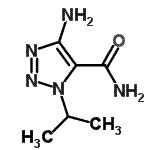 CAS 登录号：663885-43-6， 4-氨基-1-异丙基-1H-1,2,3-三唑-5-甲酰胺
