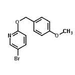 CAS 登录号：663955-79-1， 5-溴-2-[(4-甲氧基苄基)氧基]吡啶