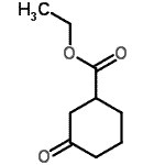 CAS 登录号：66427-26-7， 乙基3-氧代环己甲酸酯