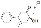 CAS#: 66440-03-7, (2S,5S)-5-Hydroxy-1,5-Dimethyl-2-Phenyl-Piperidin-4-One Hydrochloride