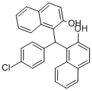 CAS 登录号:66595-77-5, 4-氯苯基-二(2-羟基-1-萘基)甲烷