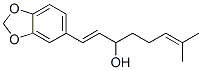 CAS 登录号:66596-51-8, 7-甲基-1-(3,4-亚甲二氧基苯基)辛-1,6-二烯-3-醇