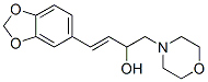 CAS 登录号:66596-53-0, 4-(3,4-亚甲二氧基苯基)-1-吗啉基-3-丁烯-2-醇