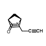 CAS 登录号：666256-76-4， (1S,4R)-2-(2-丙炔-1-基)-2-氮杂双环[2.2.1]庚-5-烯-3-酮